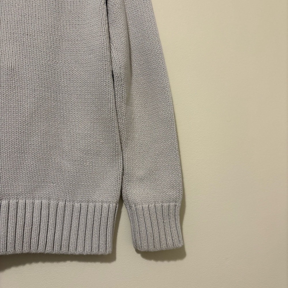 J CREW ALWAYS 1988 Rollneck Sweater Gray Cotton Size XS - Picture 12 of 14